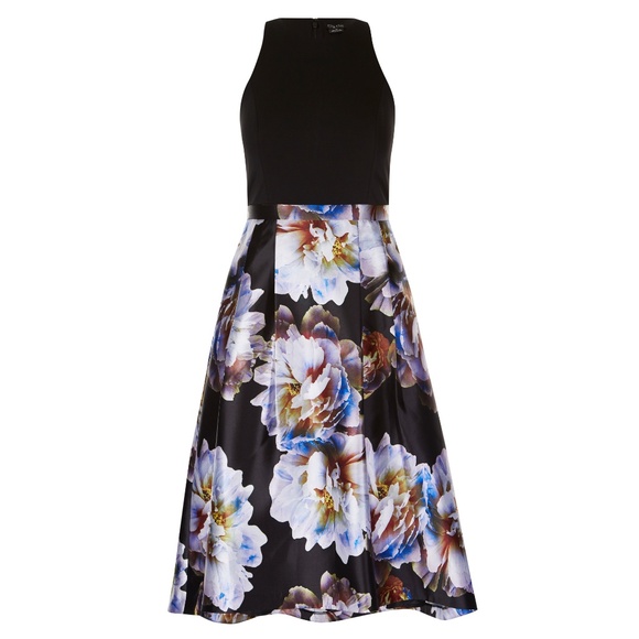 New Plus Size 22 City Chic Floral Occasion Dress - Picture 3 of 4